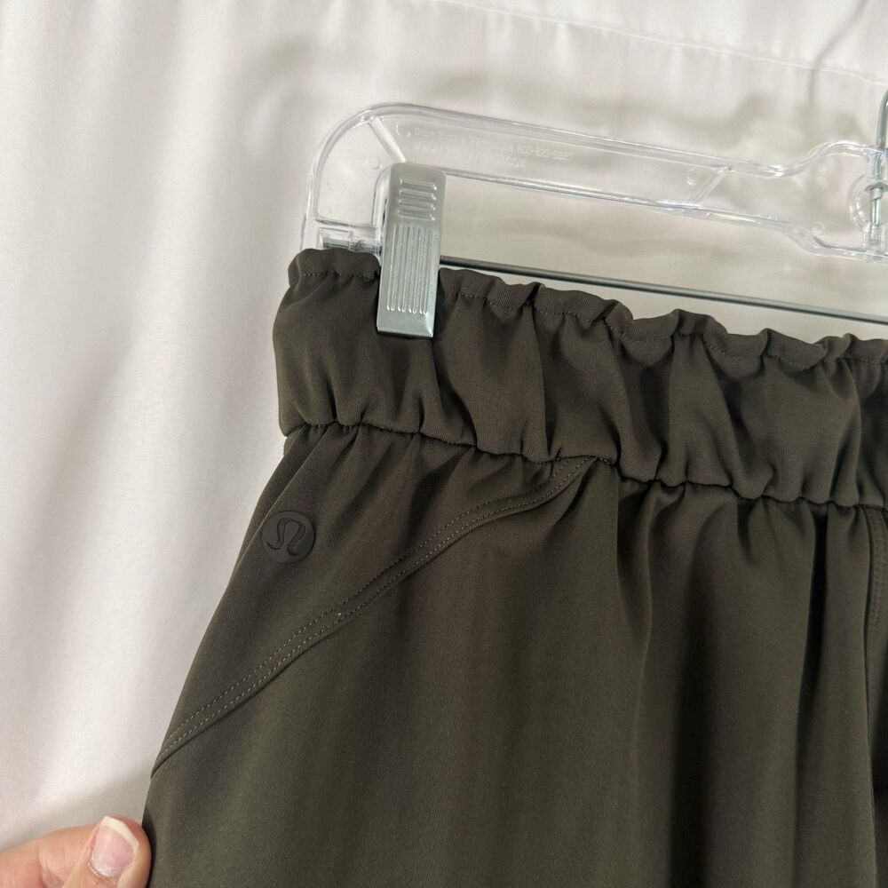 Lululemon Joggers Women's 6 Green Drawstring Pull On Pockets 29" Inseam - Picture 9 of 9